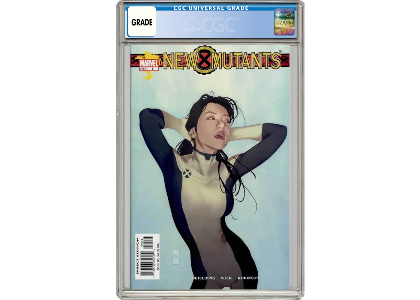 Marvel New Mutants (2003 2nd Series) #5 Comic Book CGC Graded
