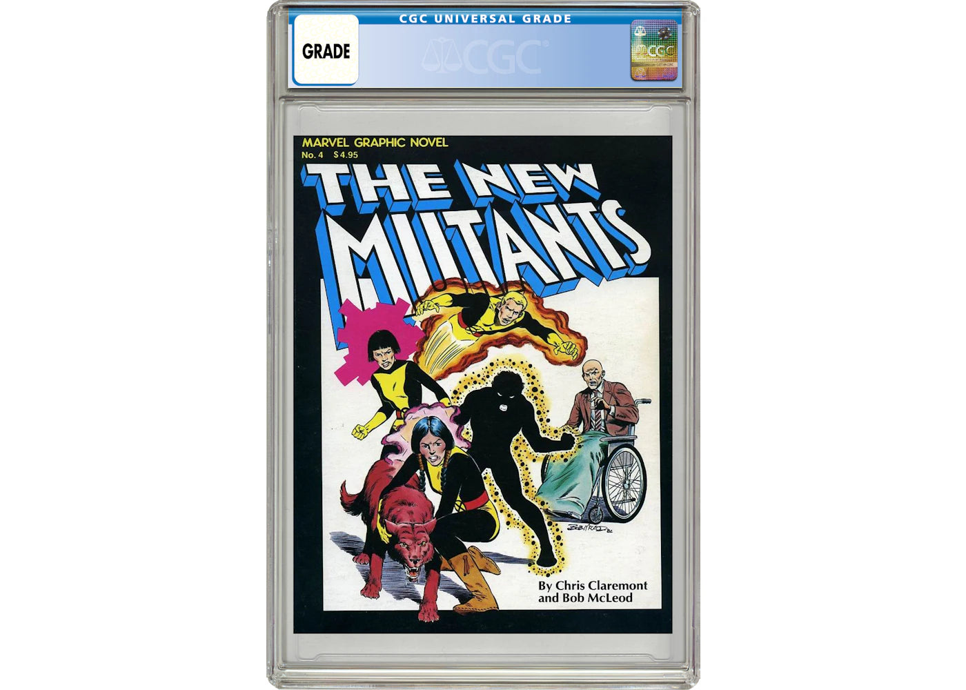 Marvel New Mutants Graphic Novel (1982 Marvel) #1-1ST Comic Book CGC Graded