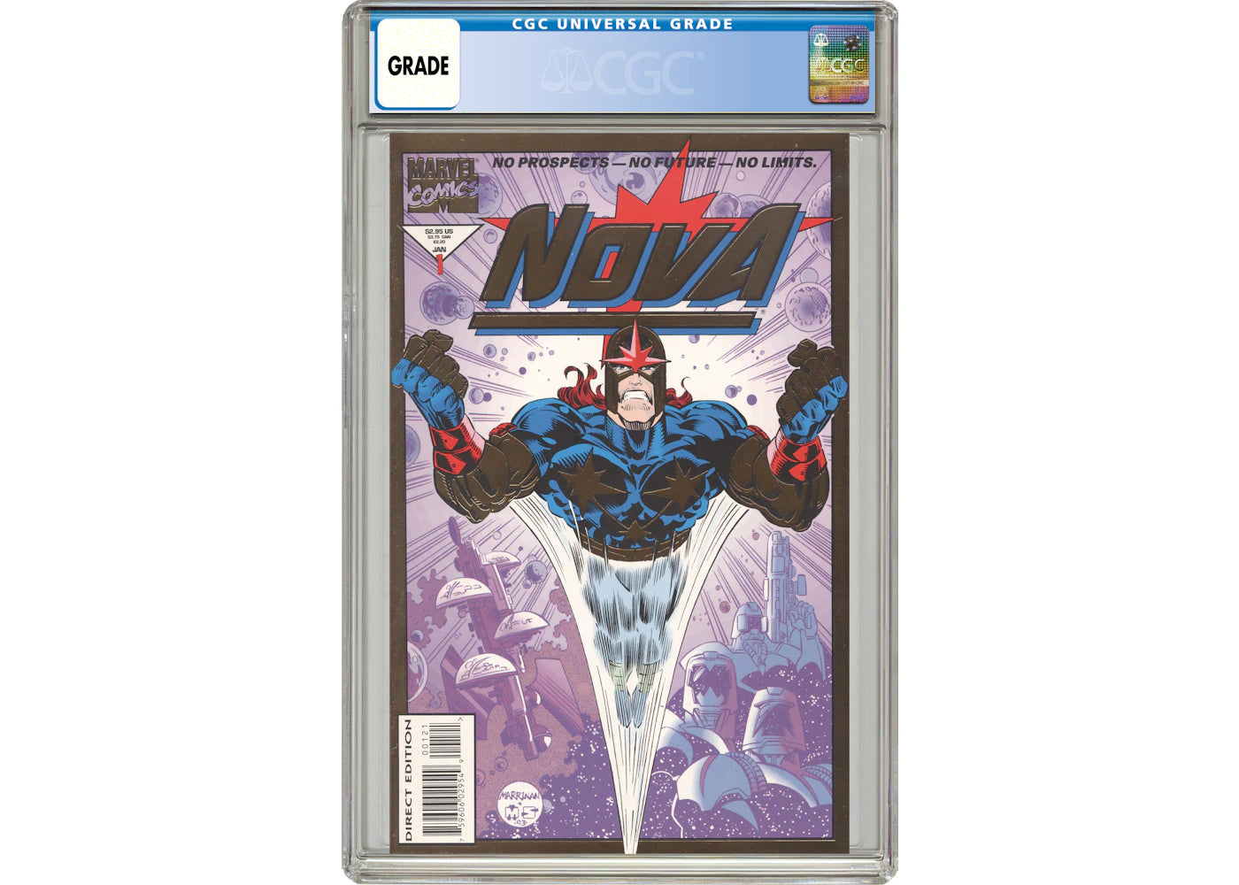 Marvel Nova (1994 2nd Series) #1 Comic Book CGC Graded