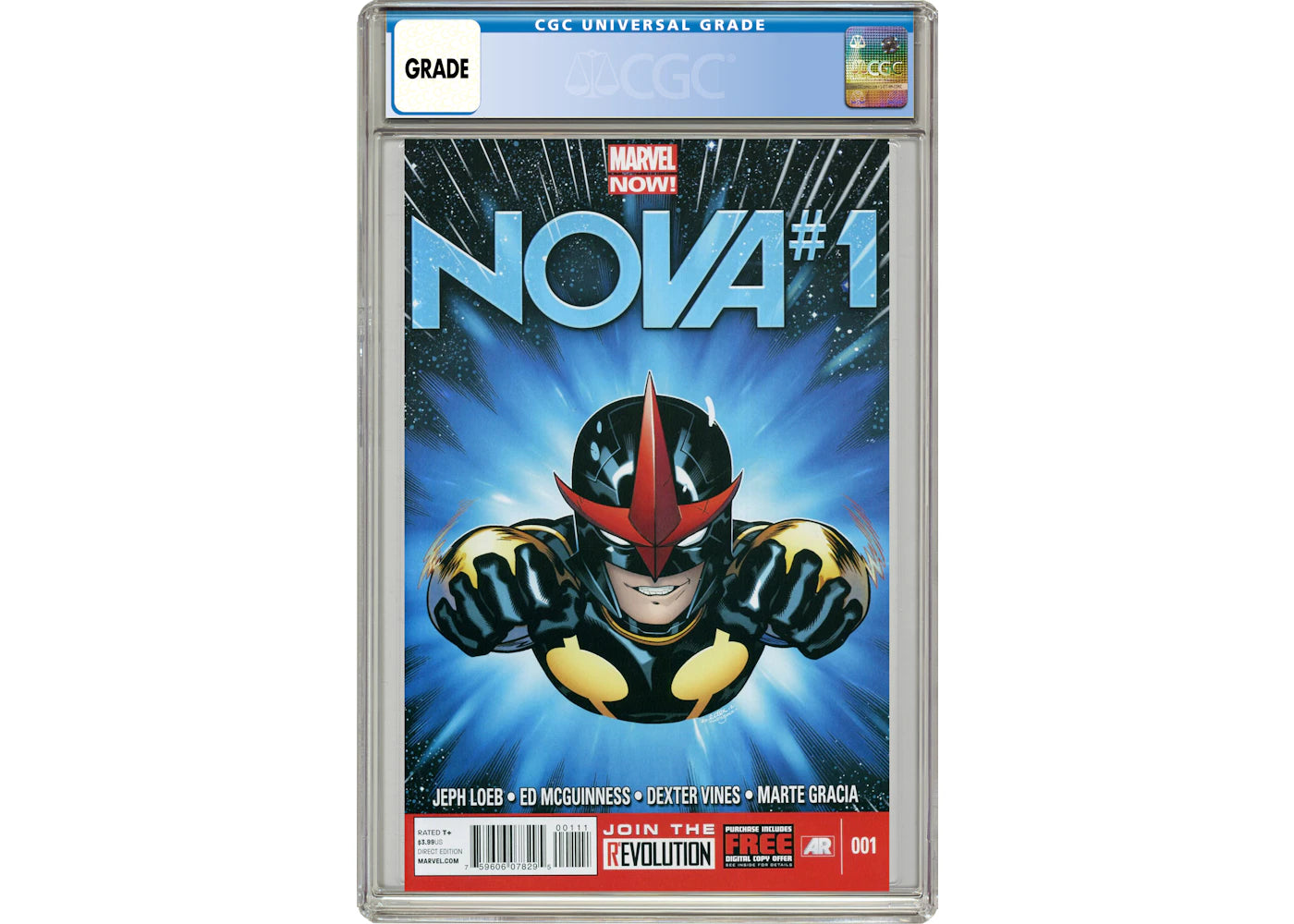 Marvel Nova (2013 5th Series) #1A Comic Book CGC Graded