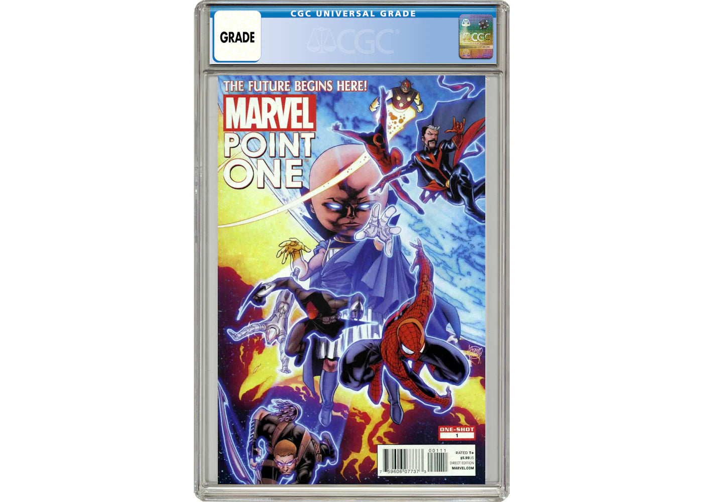 Marvel Point One #1 Comic Book CGC Graded