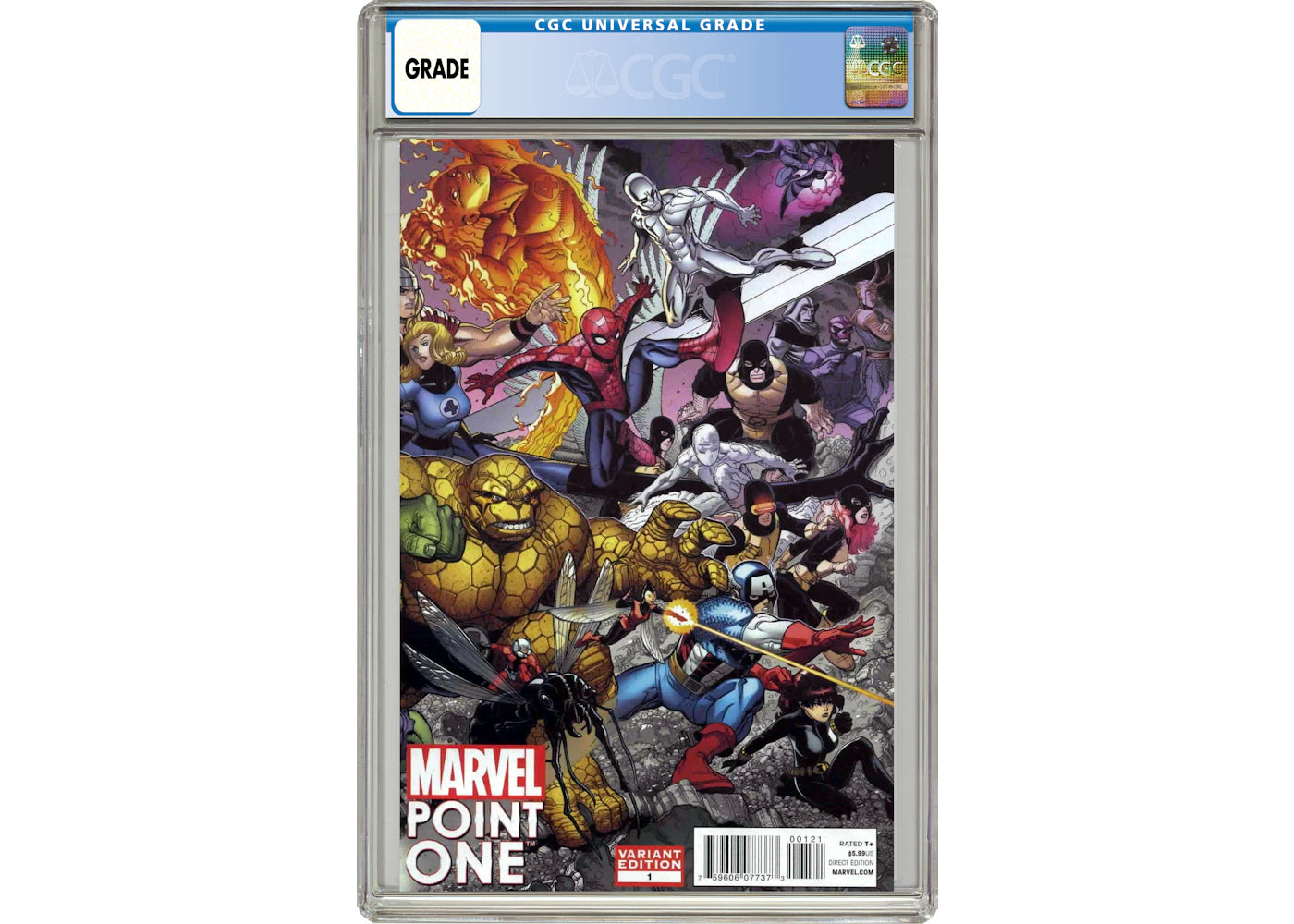 Marvel Point One (2011 Marvel) #1B Comic Book CGC Graded
