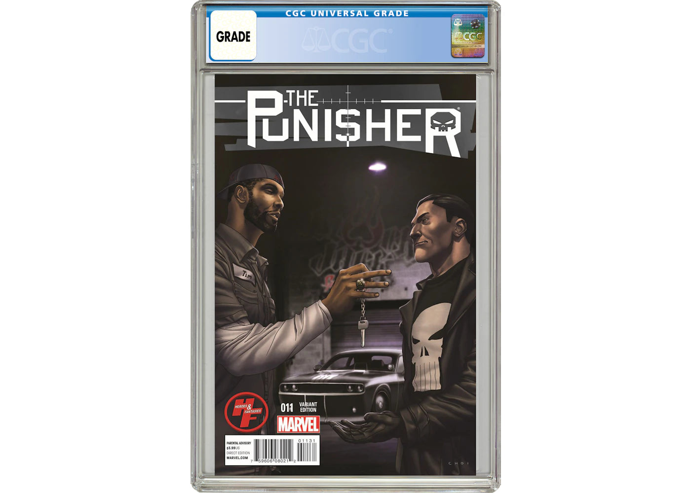 Marvel Punisher (2014 #10th Series) #11HEROES Comic Book CGC Graded