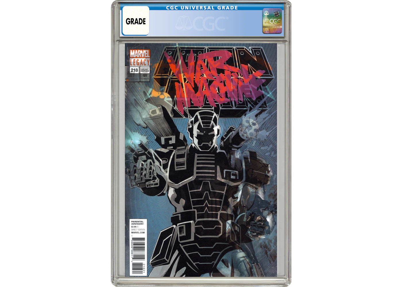 Marvel Punisher (2018 #12th Series) #218B Comic Book CGC Graded