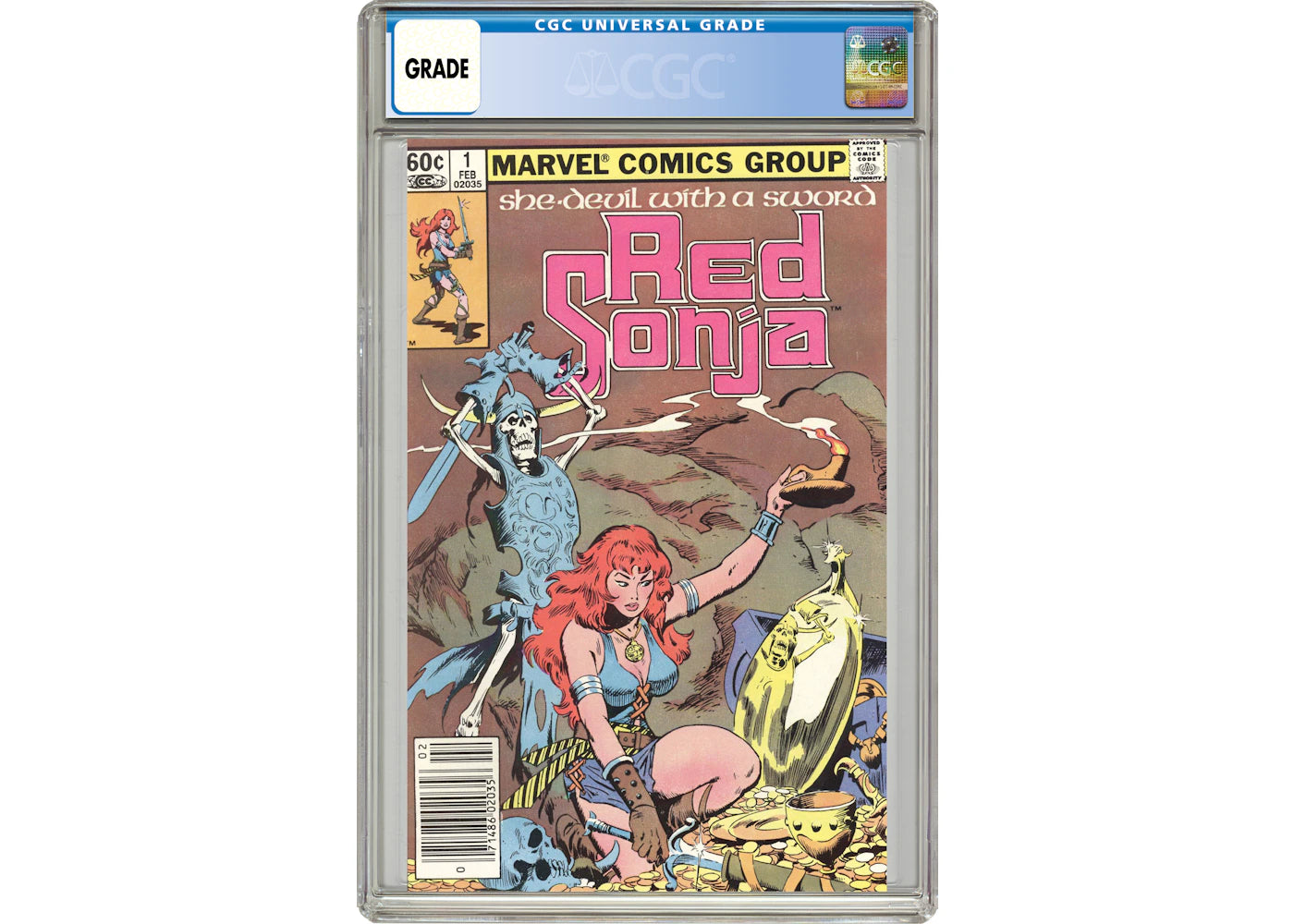Marvel Red Sonja (1983 2nd Marvel Series) She-Devil with a Sword #1 Comic Book CGC Graded