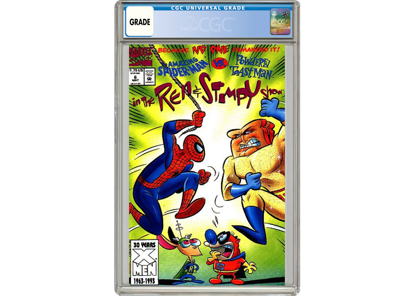 Marvel Ren and Stimpy Show (1992) #6 Comic Book CGC Graded
