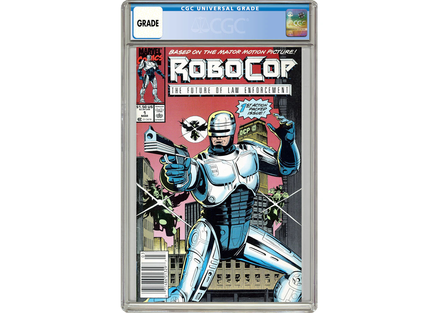 Marvel Robocop (1990 Marvel) #1 Comic Book CGC Graded