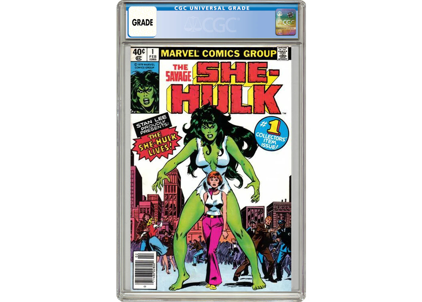 Marvel Savage She-Hulk #1 Comic Book CGC Graded