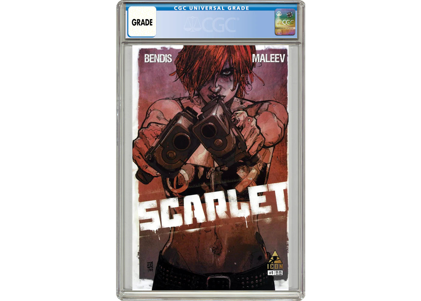 Marvel Scarlet (2010 Marvel) #1A Comic Book CGC Graded