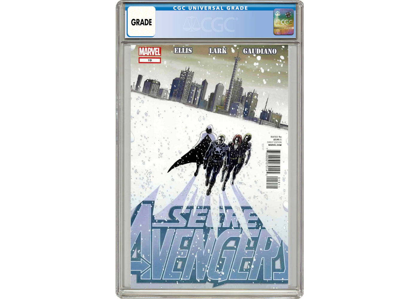 Marvel Secret Avengers (2010 1st Series) #19A Comic Book CGC Graded