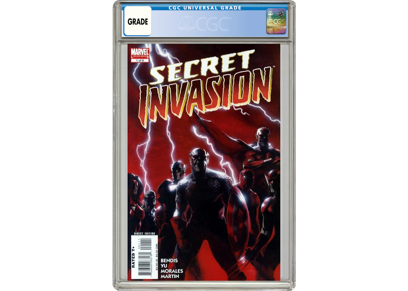Marvel Secret Invasion (2008) #1A Comic Book CGC Graded