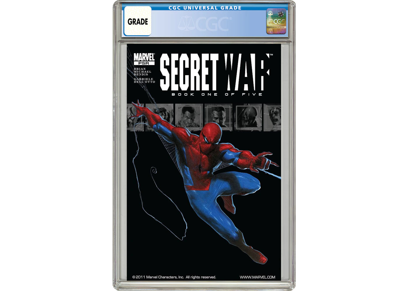 Marvel Secret War #1 Comic Book CGC Graded