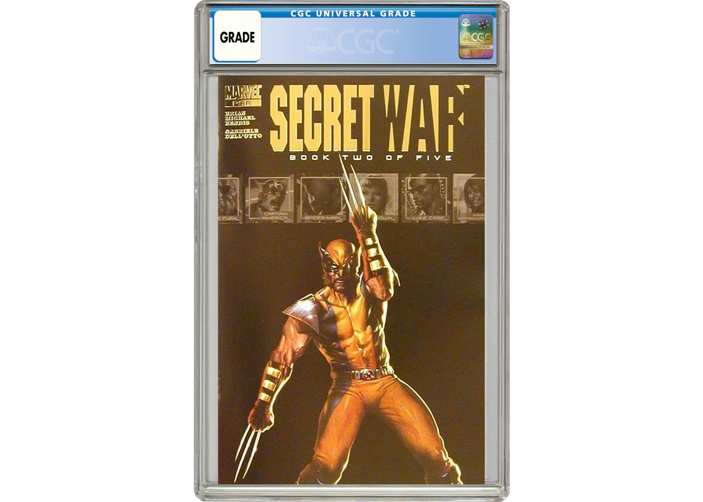 Marvel Secret War (2004) #2A Comic Book CGC Graded