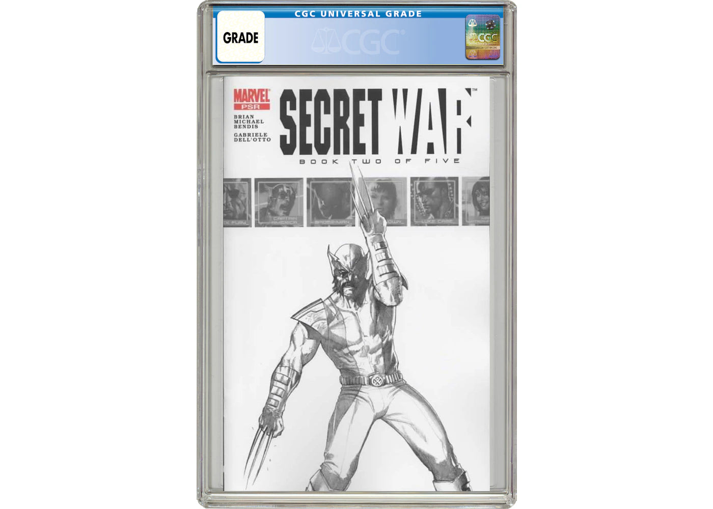 Marvel Secret War (2004) #2B Comic Book CGC Graded