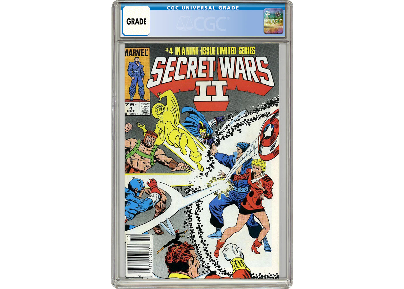 Marvel Secret Wars II (1985 Marvel) #4 Comic Book CGC Graded