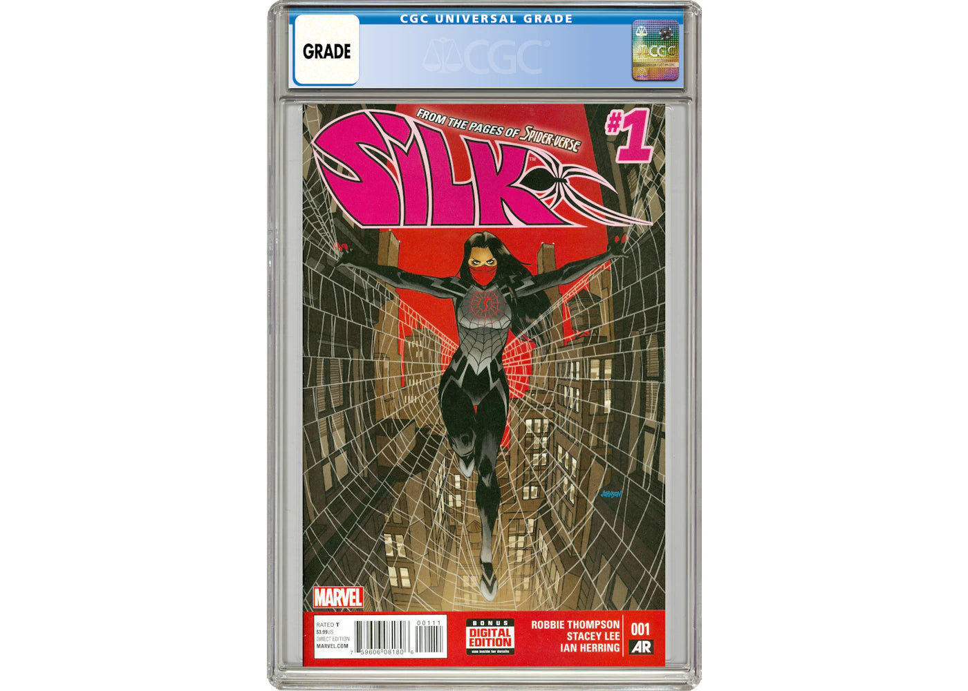 Marvel Silk #1 Comic Book CGC Graded