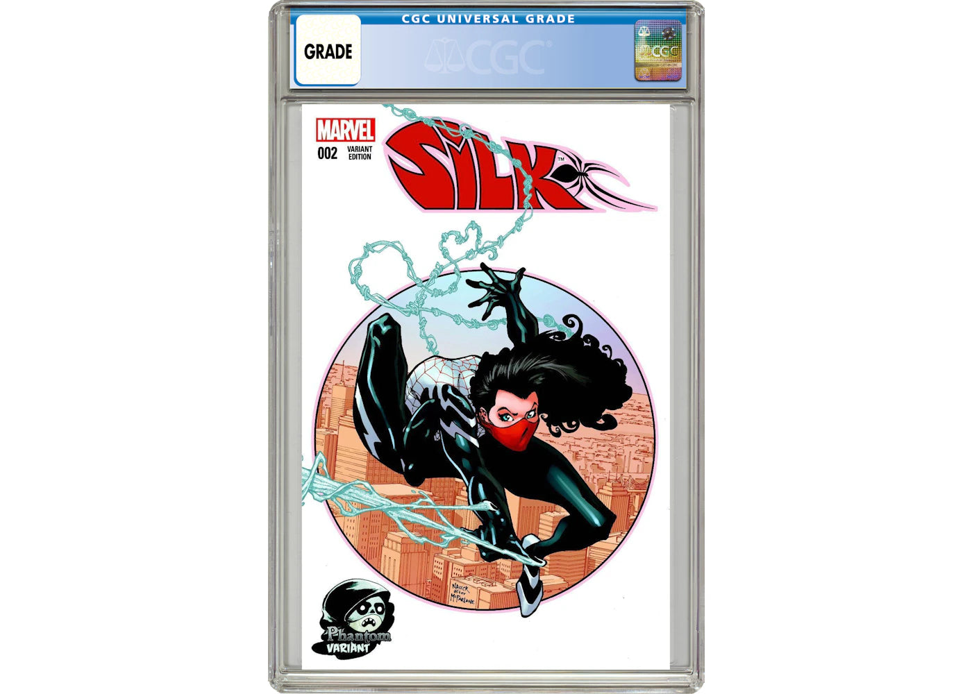 Marvel Silk (2015 1st Series) #2PHANTOM.A Comic Book CGC Graded