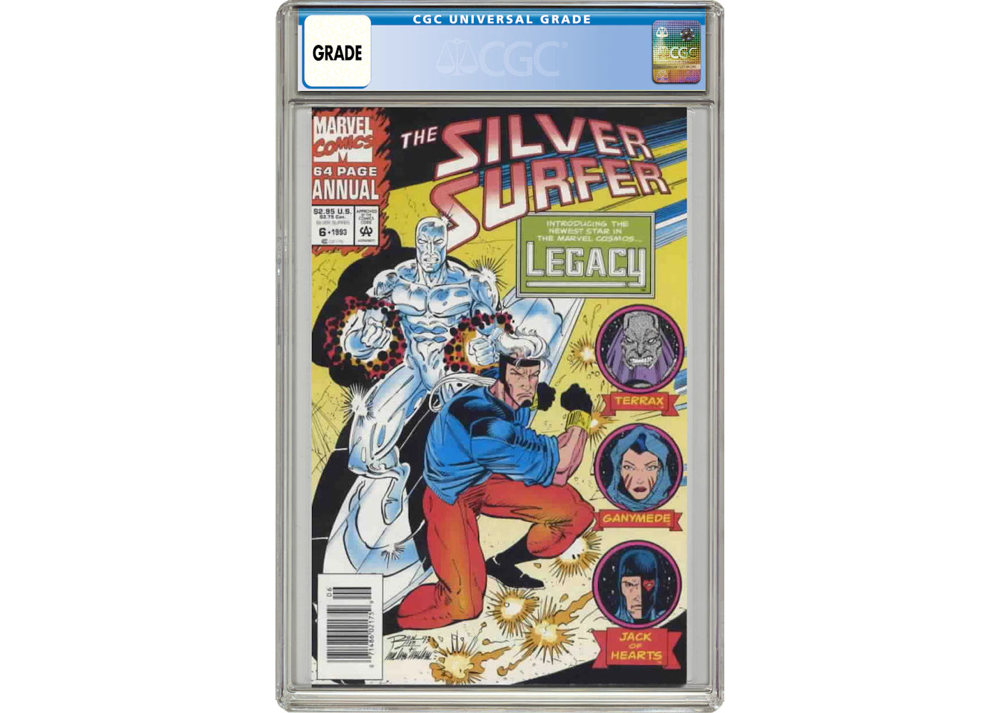 Marvel Silver Surfer (1987 2nd Series) Annual #6U Comic Book CGC Graded