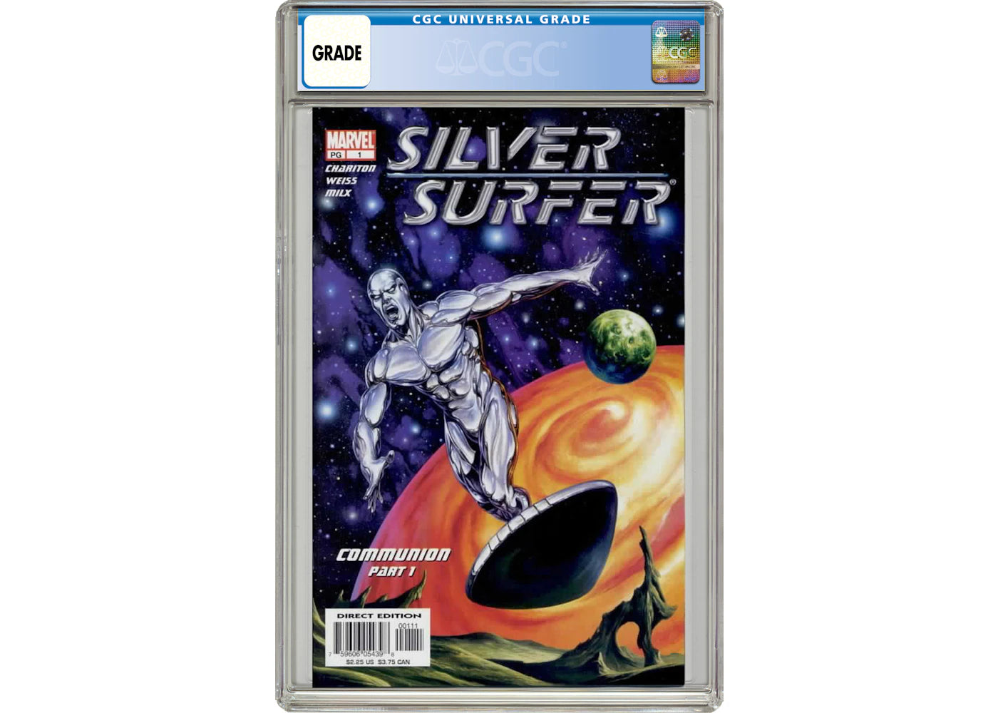 Marvel Silver Surfer (2003 3rd Series) #1 Comic Book CGC Graded
