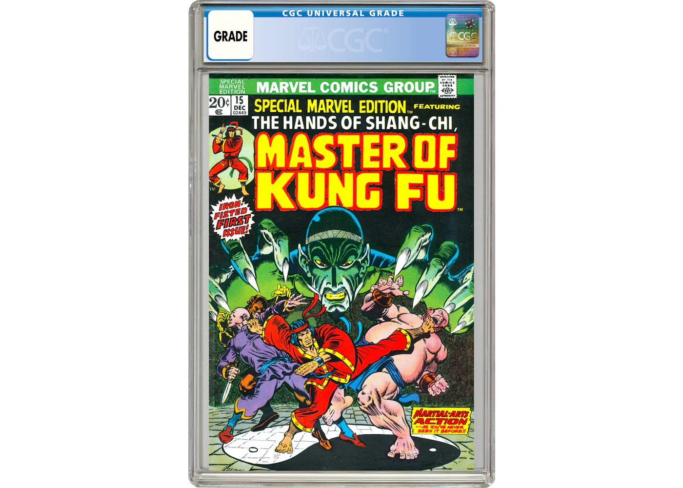 Marvel Special Marvel Edition #15 (1st App. of Shang-Chi) Comic Book CGC Graded