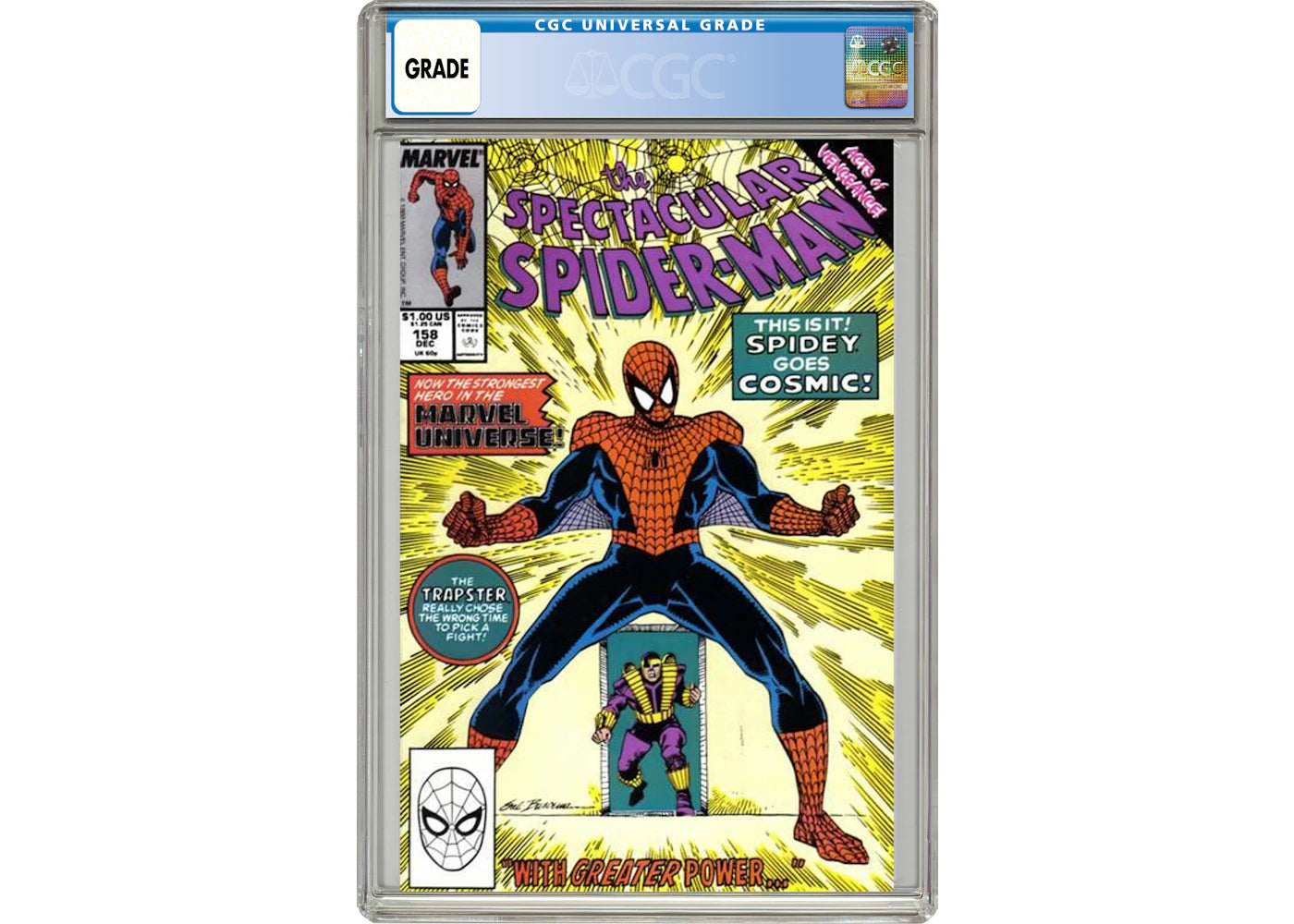 Marvel Spectacular Spider-Man (1976 1st Series) #158 Comic Book CGC Graded