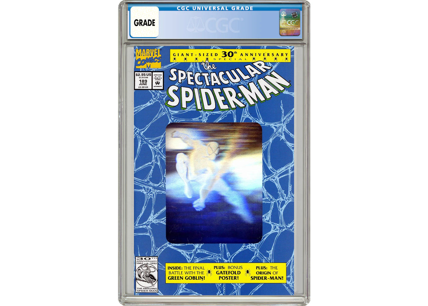 Marvel Spectacular Spider-Man (1976 1st Series) #189A Comic Book CGC Graded