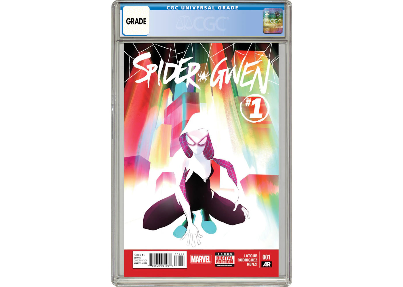 Marvel Spider-Gwen #1 Comic Book CGC Graded