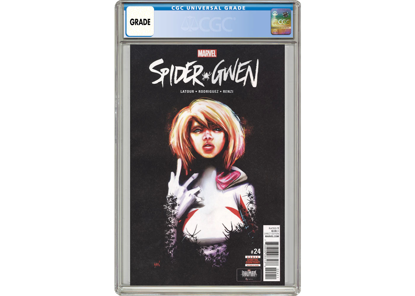 Marvel Spider-Gwen (2015 2nd Series) #24A Comic Book CGC Graded