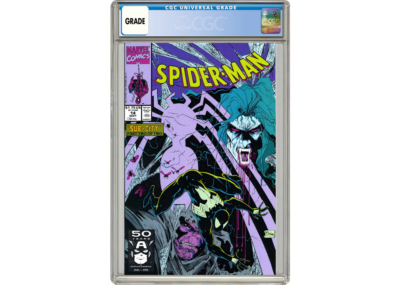 Marvel Spider-Man (1990) #14 Comic Book CGC Graded