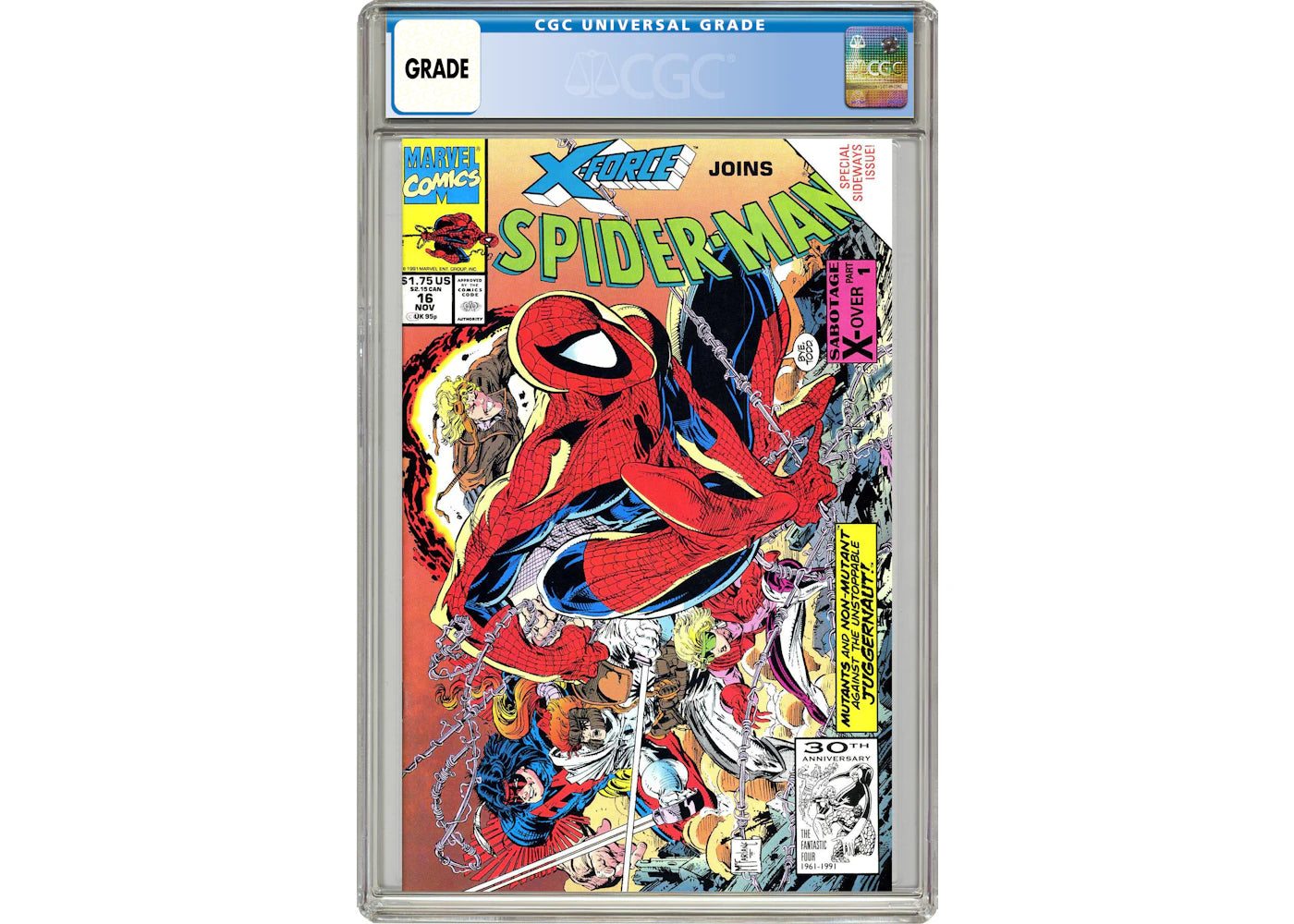 Marvel Spider-Man (1990) #16 Comic Book CGC Graded