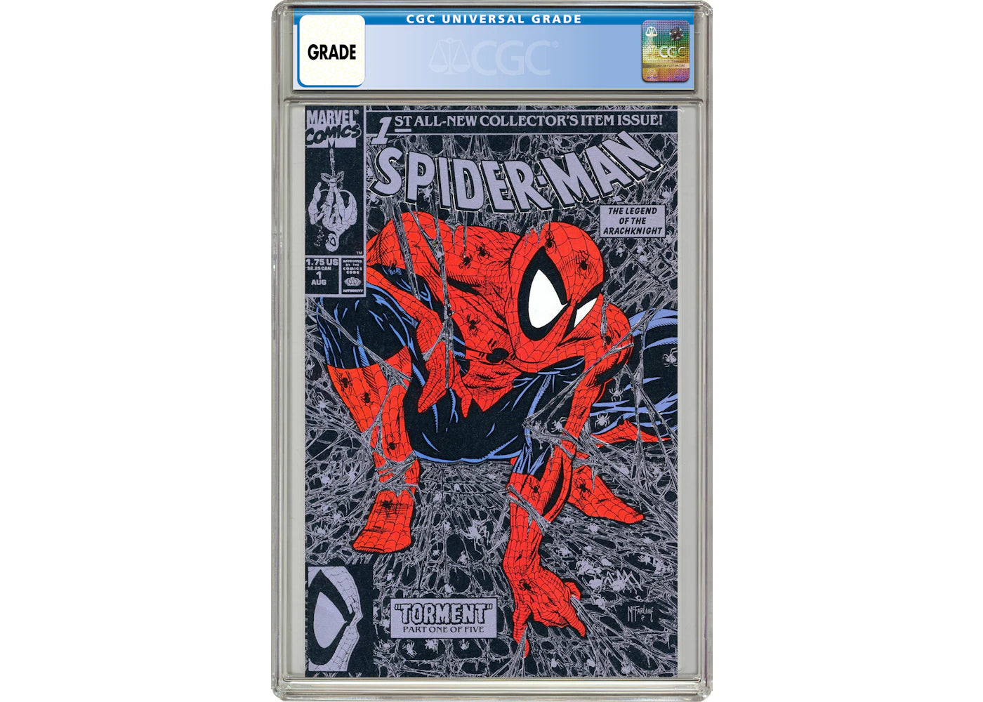 Marvel Spider-Man (1990) #1SILVER Comic Book CGC Graded