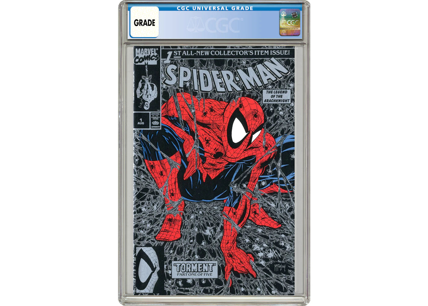 Marvel Spider-Man (1990) #1SILVERU Comic Book CGC Graded