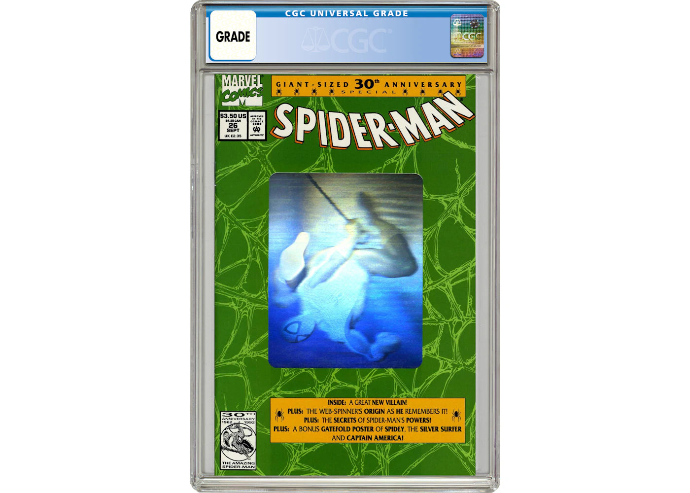 Marvel Spider-Man (1990) #26 Comic Book CGC Graded