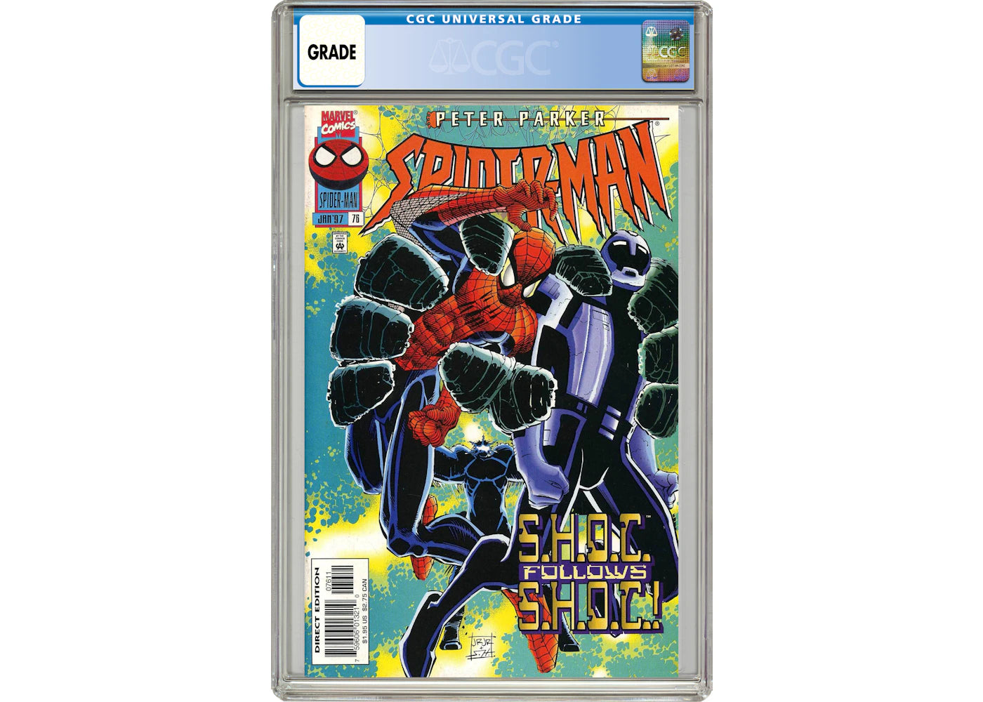 Marvel Spider-Man (1990) #76 Comic Book CGC Graded