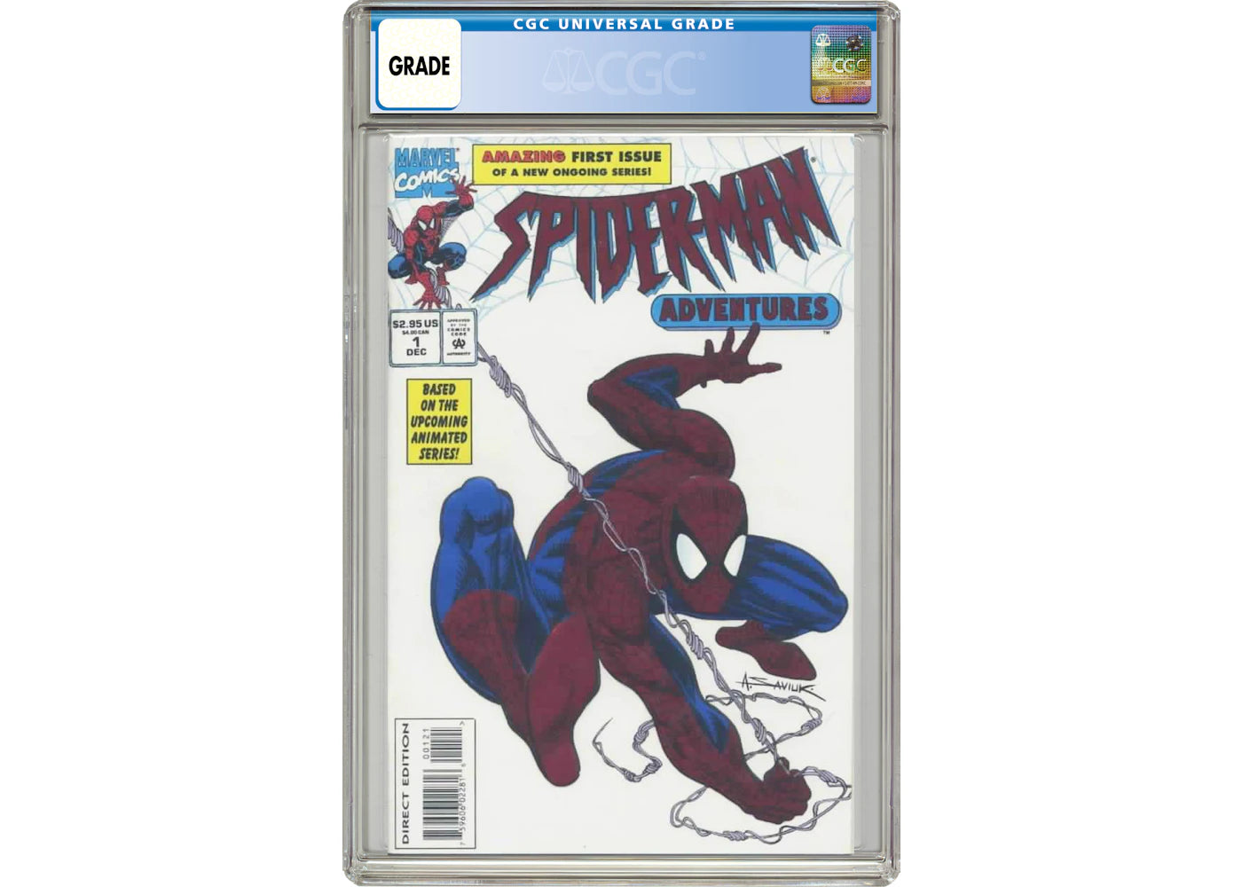 Marvel Spider-Man Adventures (1994) #1D Comic Book CGC Graded