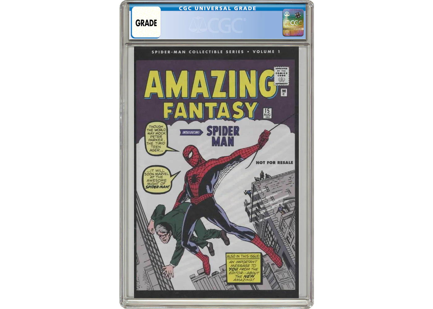 Marvel Spider-Man Collectible Series (2006) #1 Comic Book CGC Graded