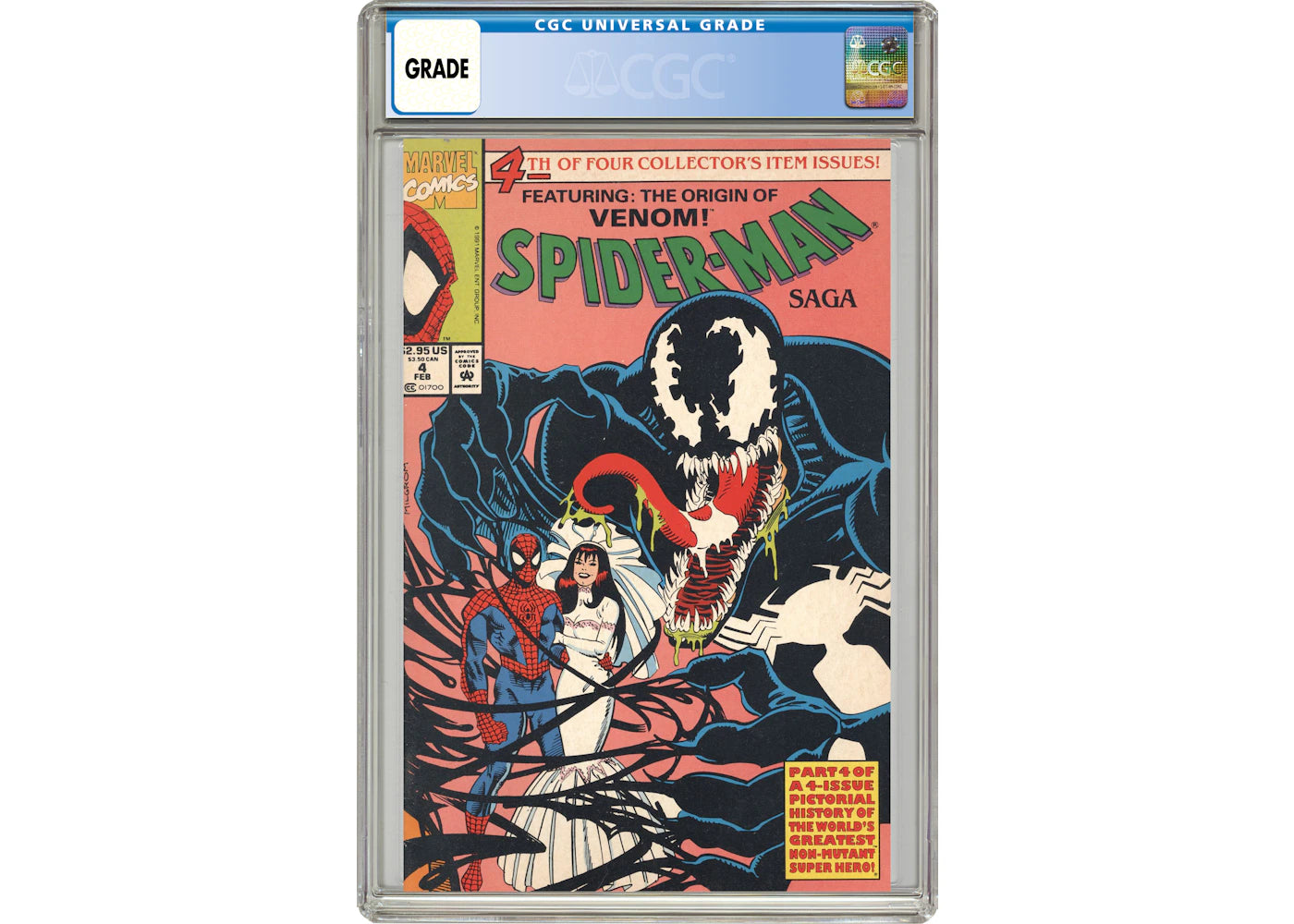 Marvel Spider-Man Saga (1991) #4 Comic Book CGC Graded