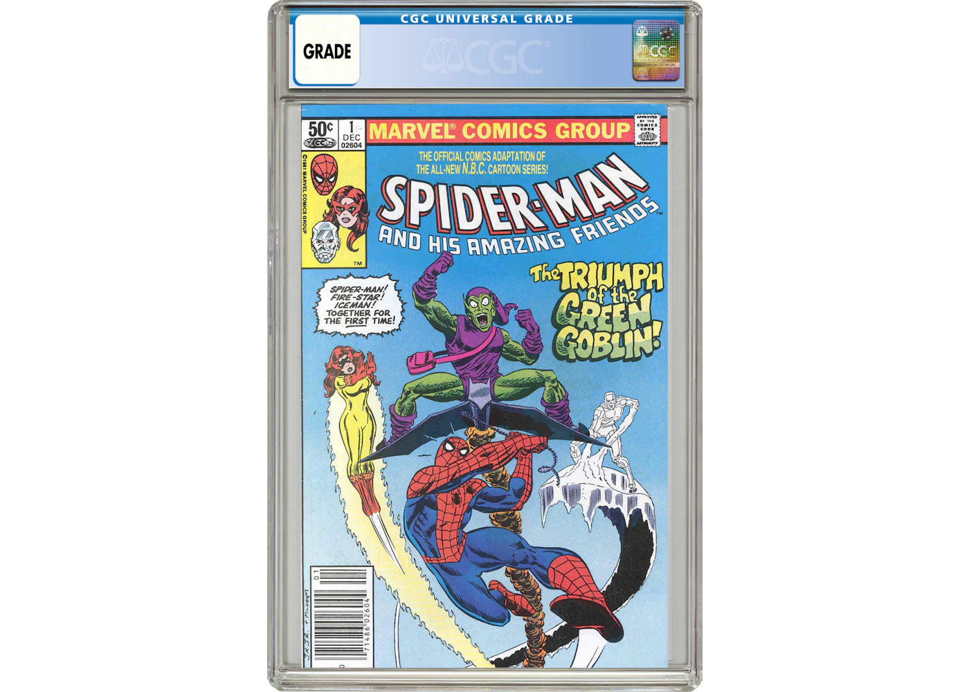 Marvel Spider-Man and His Amazing Friends (1981) #1 Comic Book CGC Graded