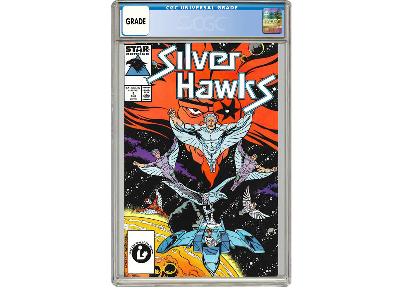 Marvel/Star Comics Silverhawks (1987 Marvel/Star Comics) #1 Comic Book CGC Graded