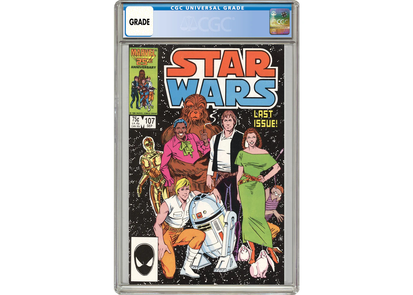 Marvel Star Wars (1977 Marvel) #107 Comic Book CGC Graded