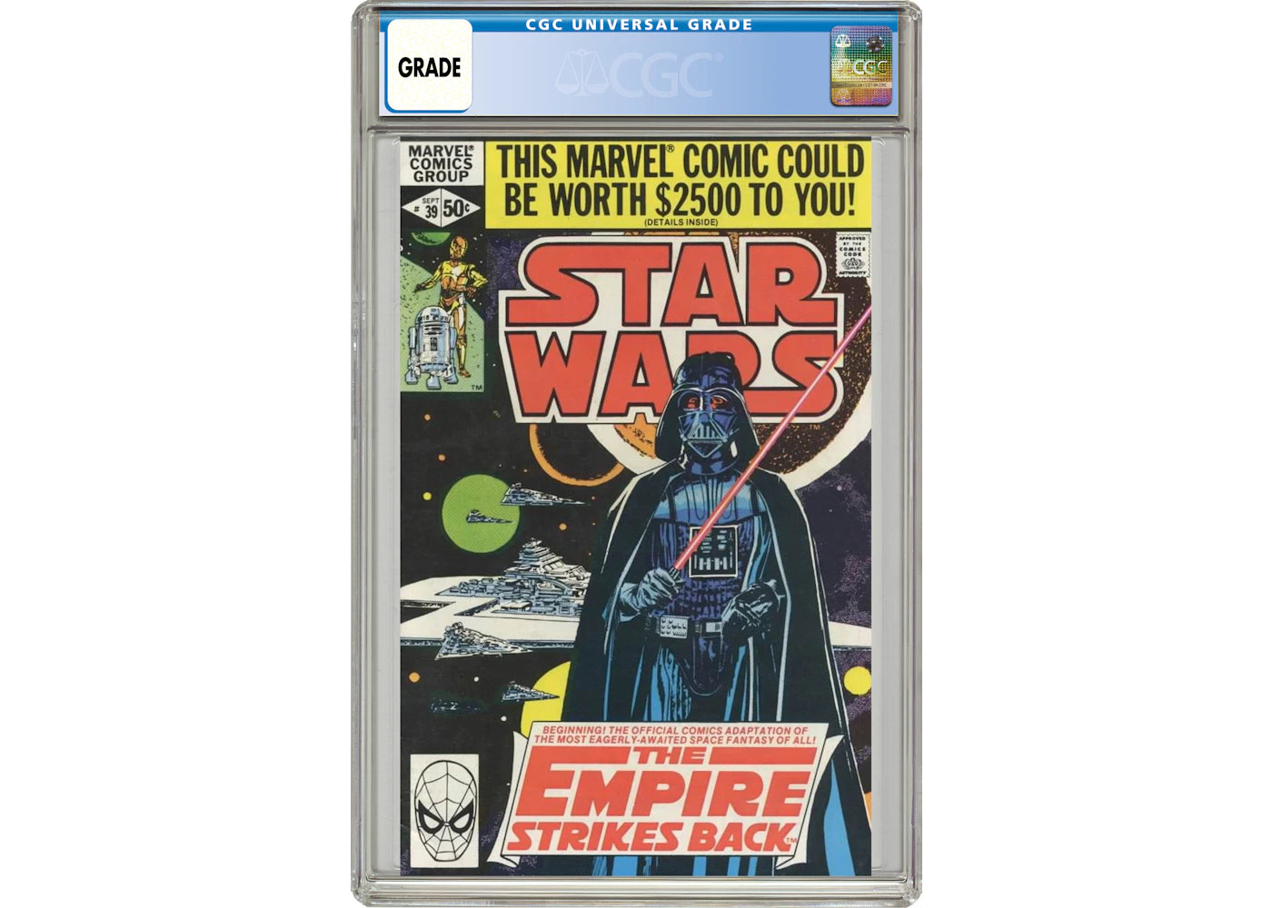 Marvel Star Wars (1977 Marvel) #39 Comic Book CGC Graded