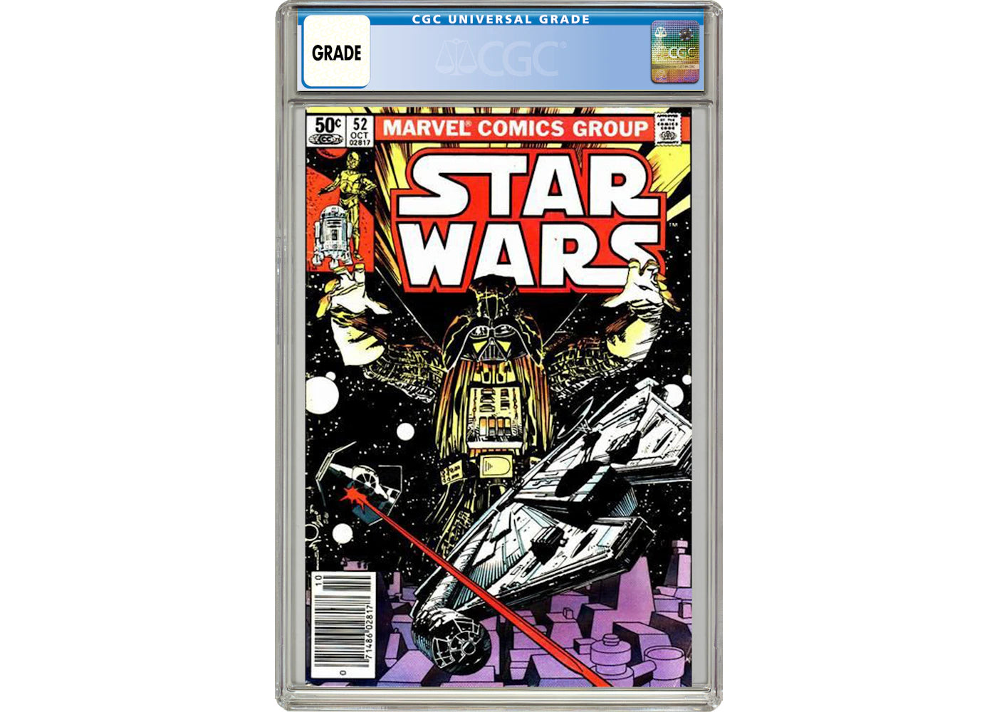 Marvel Star Wars (1977 Marvel) #52 Comic Book CGC Graded