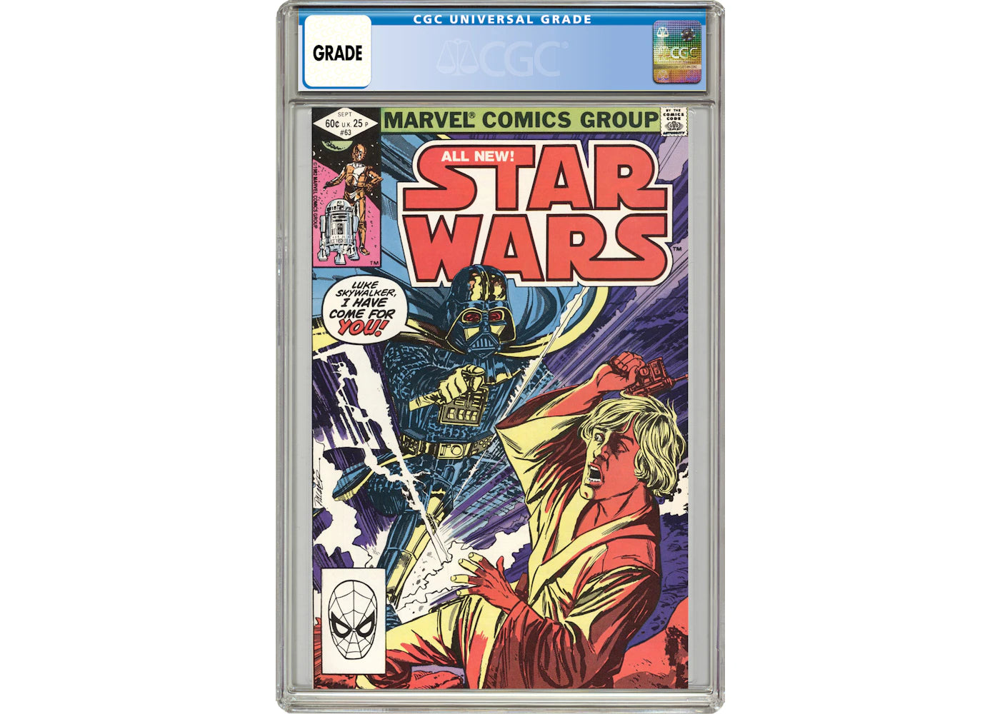 Marvel Star Wars (1977 Marvel) #63 Comic Book CGC Graded