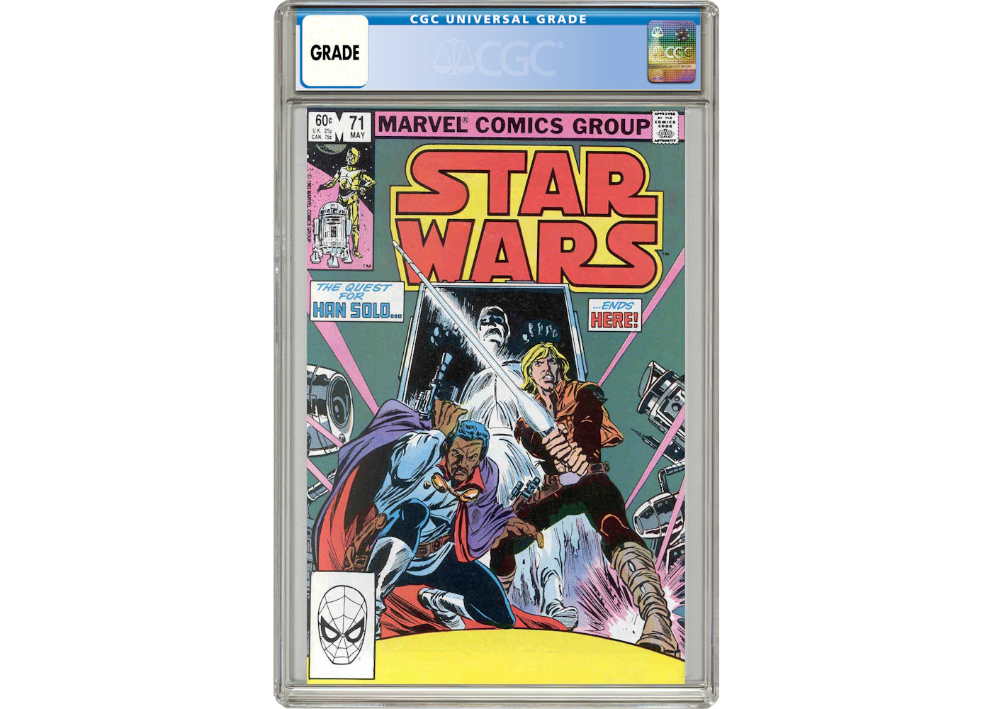 Marvel Star Wars (1977 Marvel) #71 Comic Book CGC Graded