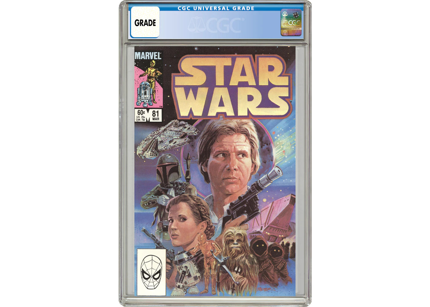 Marvel Star Wars (1977 Marvel) #81 Comic Book CGC Graded