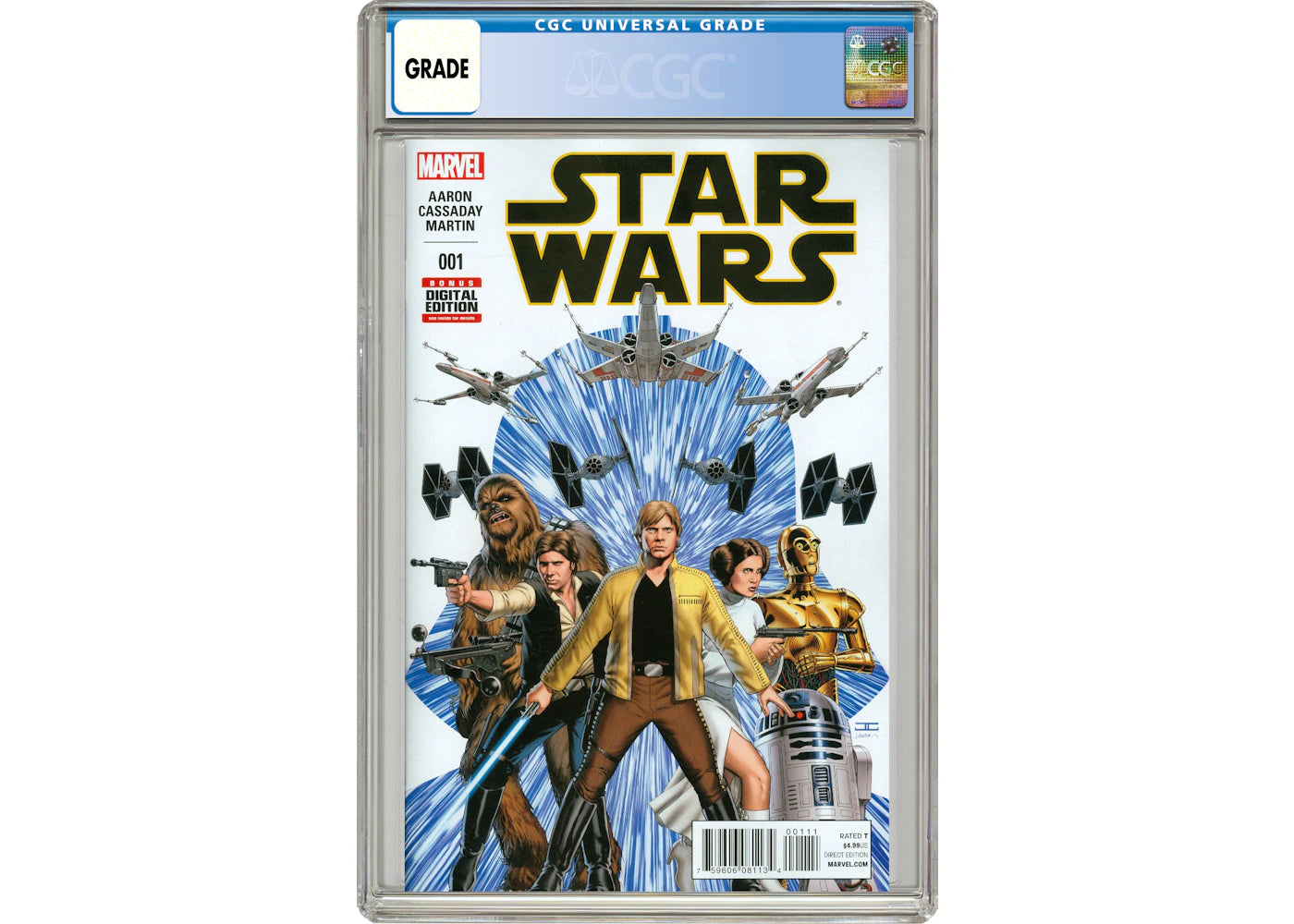 Marvel Star Wars (2015 Marvel) #1A Comic Book CGC Graded