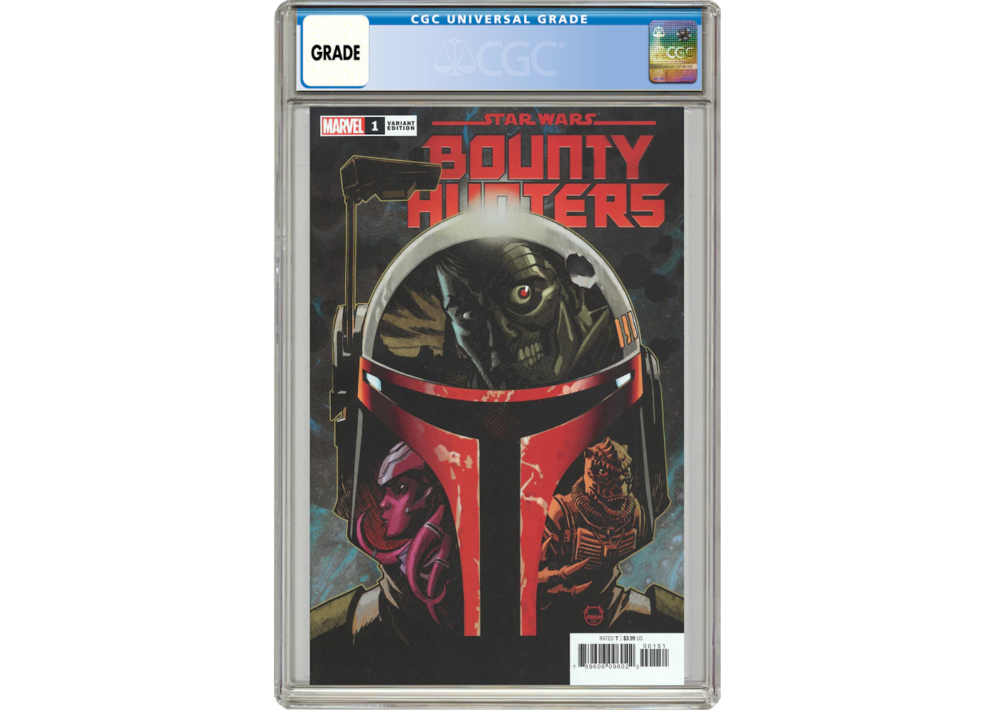 Marvel Star Wars Bounty Hunters (2020 Marvel) #1C Comic Book CGC Graded