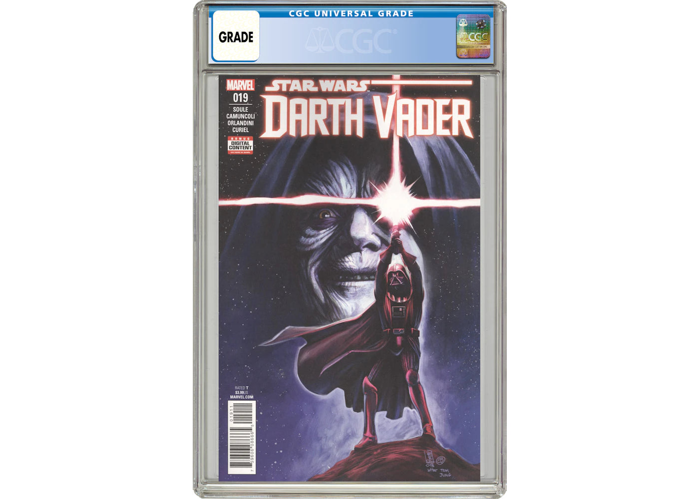 Marvel Star Wars Darth Vader (2017 Marvel 2nd Series) #19A Comic Book CGC Graded