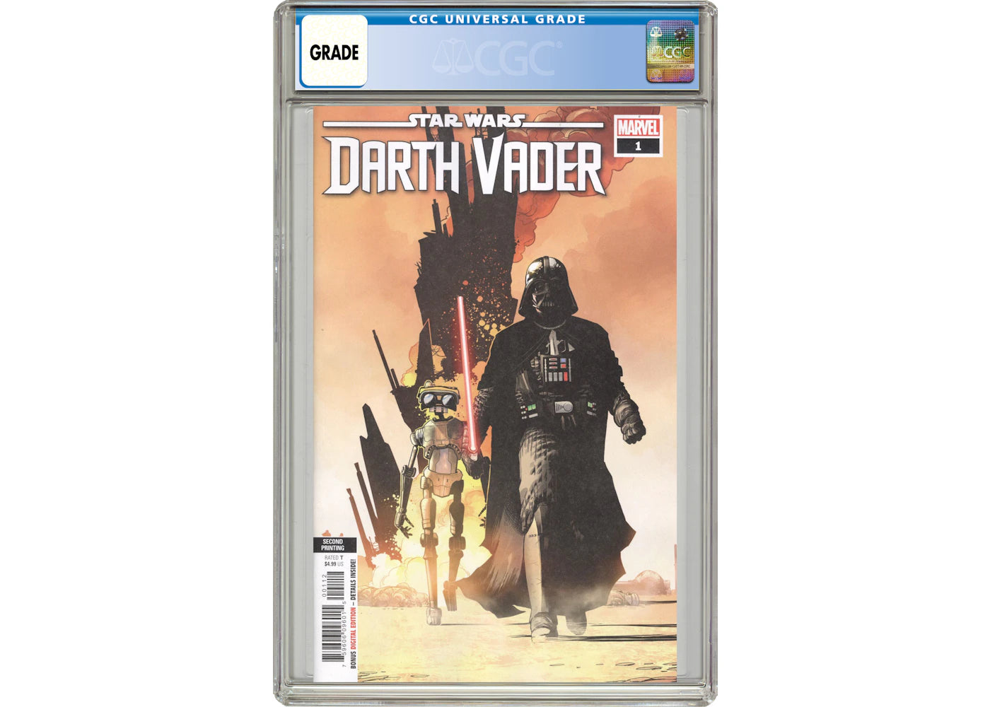 Marvel Star Wars Darth Vader (2020 Marvel) #1G Comic Book CGC Graded