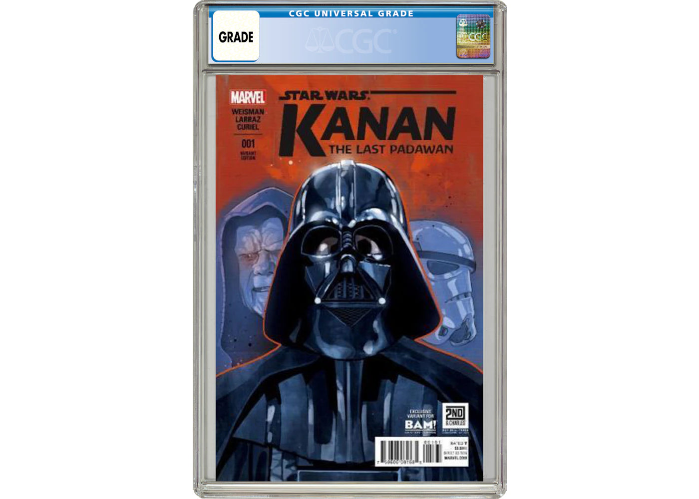 Marvel Star Wars Kanan (2015 Marvel) #1BAM Comic Book CGC Graded